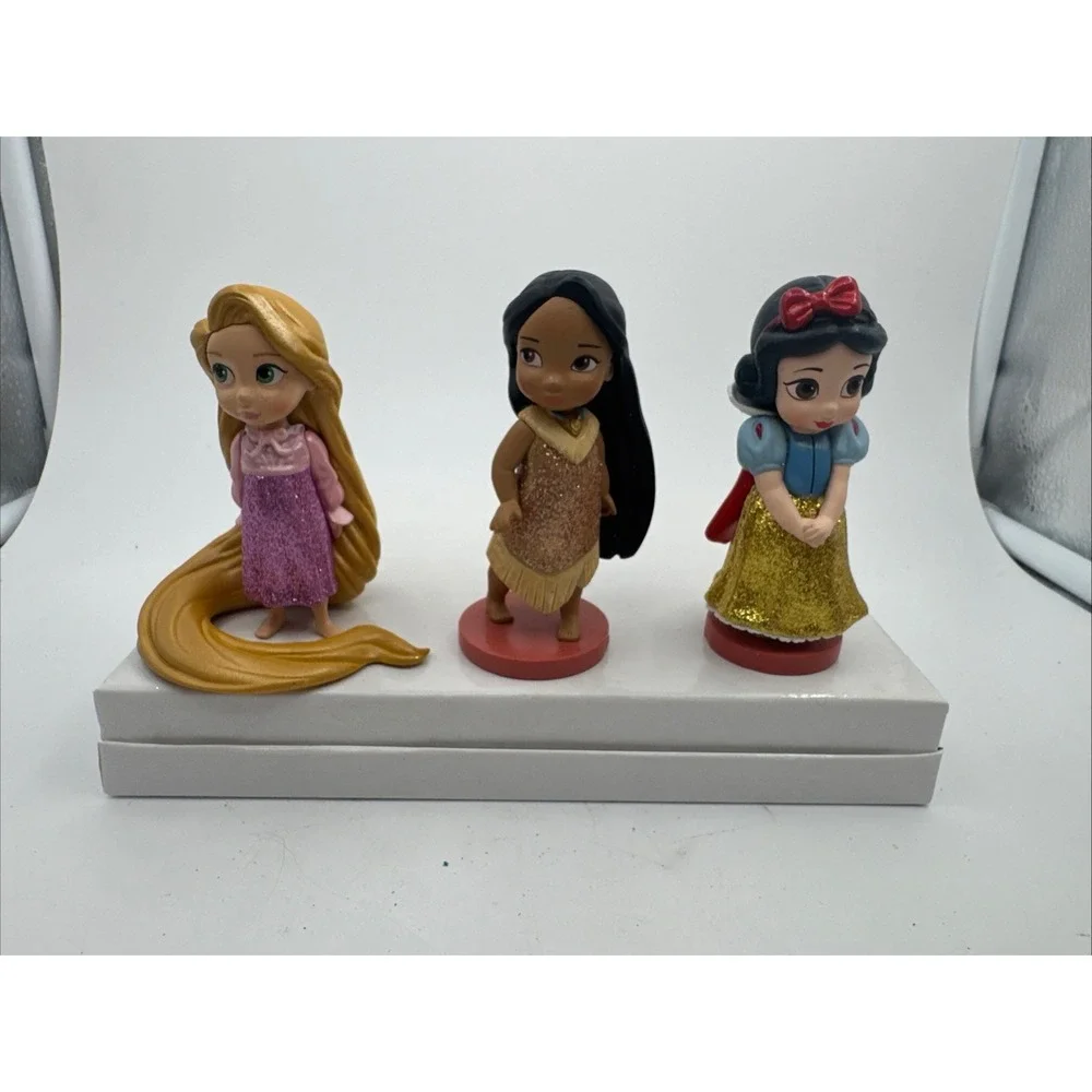 Lot of 11 Disney Princesses Animators Ariel Rapunzel Aurora Cinderella Jasmine